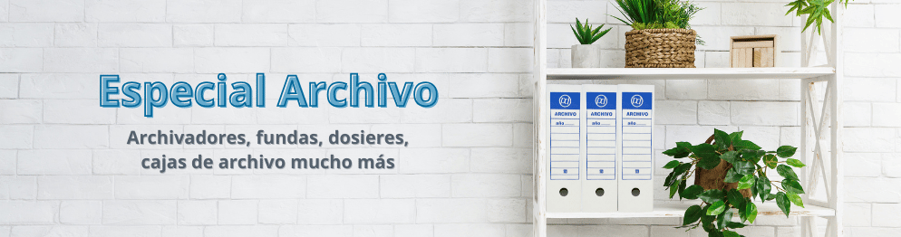 Especial archivo y clasificación