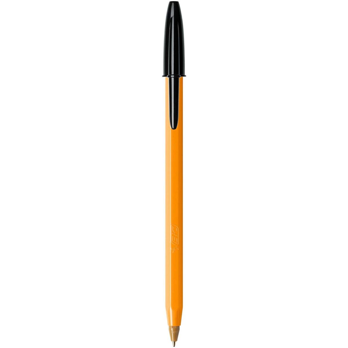 bolígrafo bic naranja color negro bolígrafo bic naranja punta fina negro