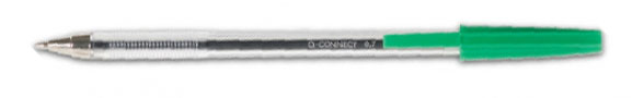 boligrafo q-connect verde
