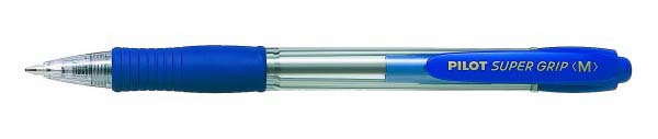 boligrafo pilot super grip azul