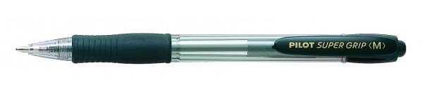bolígrafo pilot super grip negro