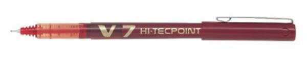 boligrafo pilot v7 rojo