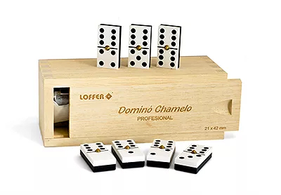 domino profesional en caja de madera A351M de loffer