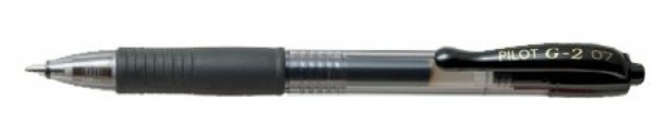 bolígrafo pilot g 2 negro
