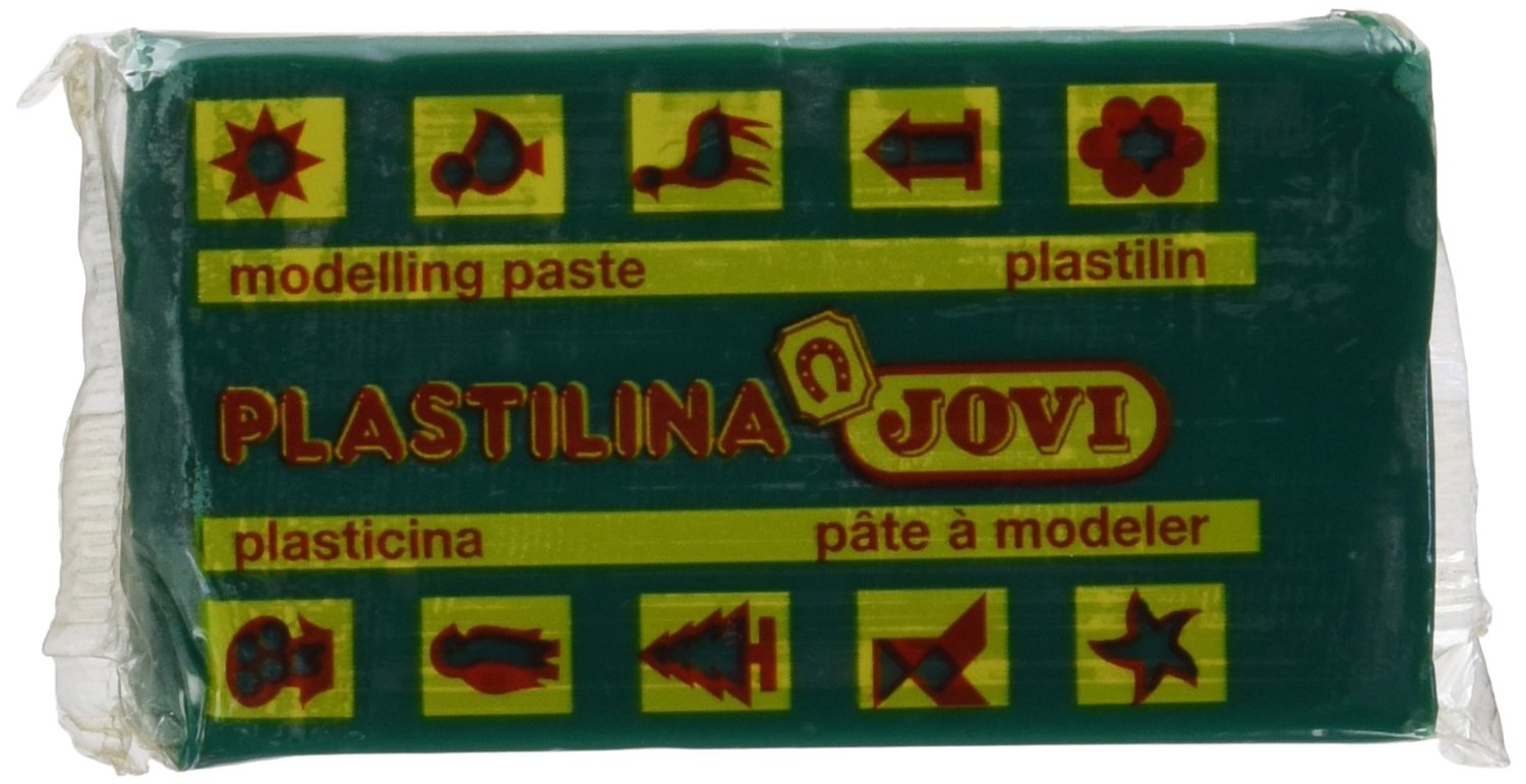 plastilina jovi 50 gr verde oscuro