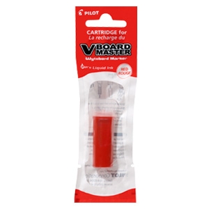 recambio para rotulador pilot vboard rojo