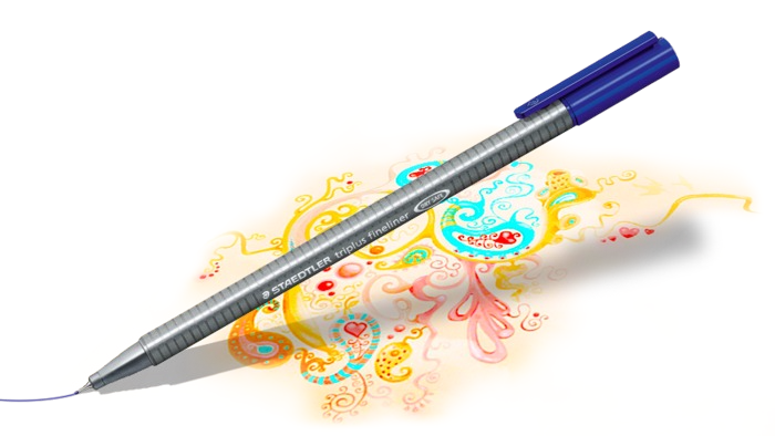 staedtler triplus fineliner estuche de 20 colores