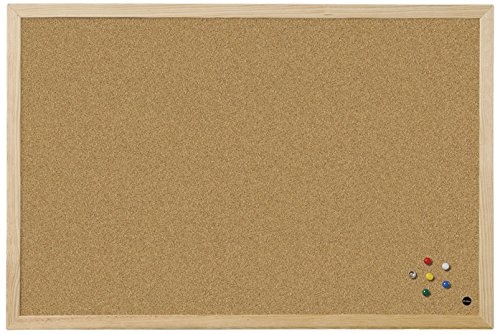 tablero corcho 60x90 marco madera