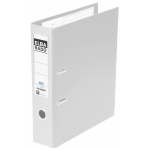 Elba Rado Plast 100022632 - Archivador de palanca, tamaño A4, lomo ancho, con rado, color blanco