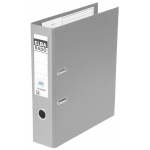 Elba Rado Plast 100022629 - Archivador de palanca, tamaño A4, lomo ancho, con rado, color gris