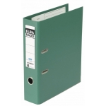 Elba Rado Plast 100022628 - Archivador de palanca, tamaño A4, lomo ancho, con rado, color verde