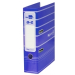 Liderpapel AZ19 - Archivador de palanca, tamaño A4, lomo ancho, con rado, color azul