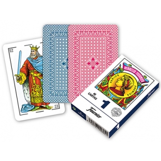 Fournier 1/40 - Baraja de cartas española, Nº 1, 40 cartas