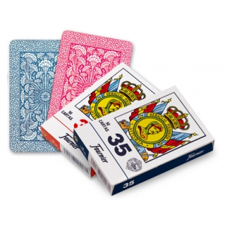 Fournier 32-50 - Baraja de cartas española, caras catalanas, 50 cartas