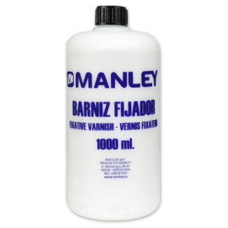Manley MND00350 - Barniz fijativo, bote de 1 litro