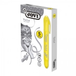 Jovi Twist 19102 - Pintura de cara, caja de 5 unidades, color amarillo