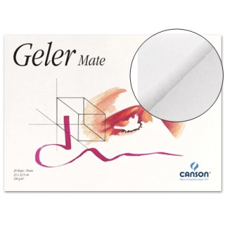 Bloc dibujo geler 32.5x46 de 20 hojas de 190 gramos mate