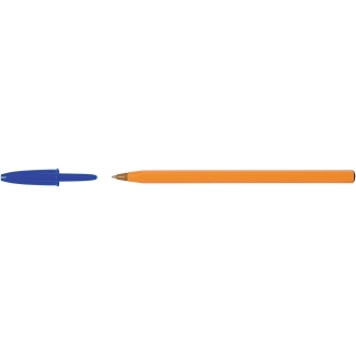 Bic Naranja 8099221 - Bolígrafo de tinta de aceite, punta redonda de 0,8 mm, color azul