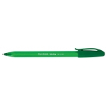 Paper Mate Inkjoy S0957150 - Bolígrafo de tinta de aceite, punta redonda de 1 mm, color verde