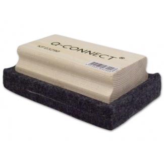Q-Connect KF03290 - Borrador de fieltro, para pizarra de tiza, 110 mm x 70 mm