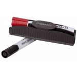 Q-Connect KF18633 - Borrador para pizarra blanca, magnético, + 2 rotuladores gratis