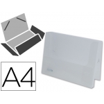 Liderpapel - Carpeta portadocumentos, lomo rígido de 25 mm, polipropileno, A4, translúcida