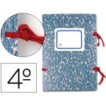 Liderpapel LE02 - Carpeta legajos, cartón, tamaño cuarto