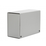 Pardo 971207 - Carpeta de proyectos con broche, tamaño folio, lomo de 120 mm, color gris