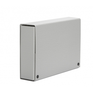 Pardo 969007 - Carpeta de proyectos con broche, tamaño folio, lomo de 90 mm, color gris