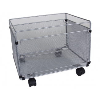 Q-Connect KF00830 - Soporte para carpetas colgantes, tamaño folio prolongado, metálico, color plata