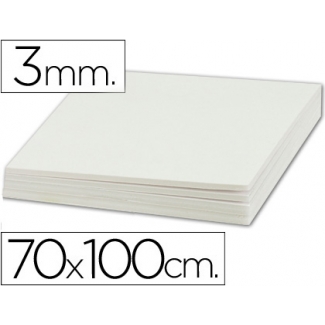 Liderpapel LU04 - Cartón pluma, blanco, espesor 3 mm, tamaño 70 x 100 cm