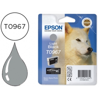 Cartucho Epson stylus photo referencia R2880 T0967 negro claro