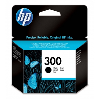 HP 300 - Cartucho de tinta original CC640EE, negro