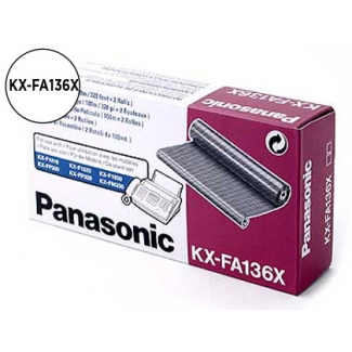 Cartucho Panasonic referencia KX-FA136X negro