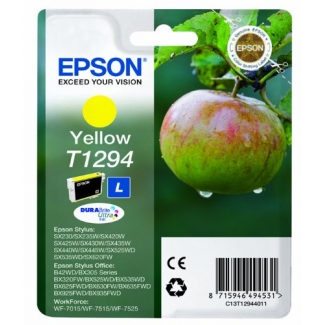 Epson T1294 - Cartucho de tinta original C13T12944012, amarillo