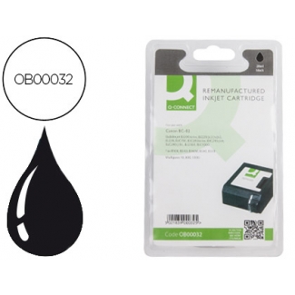 Cartucho de tinta Q-Connect compatible Canon BC-02 negro