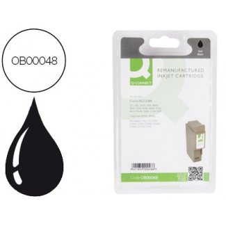 Cartucho de tinta Q-Connect compatible Canon BCI-21BK negro