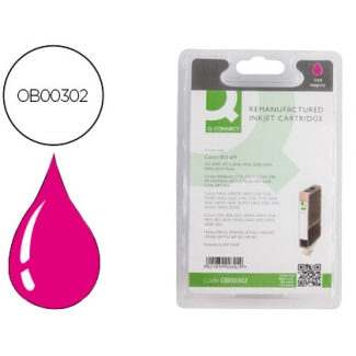 Cartucho de tinta Q-Connect compatible Canon BCI-6M magenta para Canon s800/900 s9000