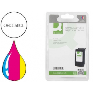 Cartucho de tinta Q-Connect compatible Canon CL-511 color pixma mp240/260/480