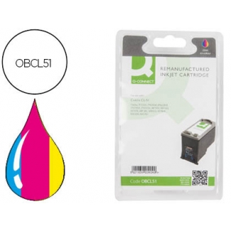 Cartucho de tinta Q-Connect compatible Canon IP2200/6210D/6220D mp150/170/450 tricolor cl-51