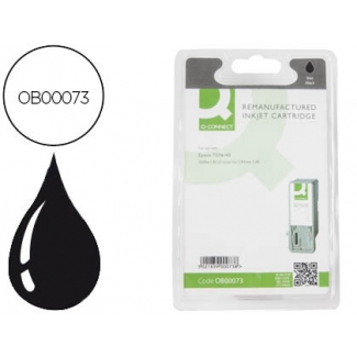 Cartucho de tinta Q-Connect compatible Epson stylus C42/C44/C46 negro