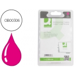 Cartucho de tinta Q-Connect compatible Epson stylus C64 66 84 86, cx3600 3650 6400 6600 magenta alta capacidad durabrite,13ml.