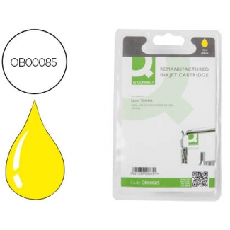 Cartucho de tinta Q-Connect compatible Epson stylus C82, cx5200 amarillo, 16ml.