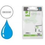 Cartucho de tinta Q-Connect compatible Epson stylus C82, cx5200 cian,16ml.