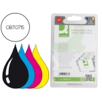 Cartucho de tinta Q-Connect compatible Epson stylus D78 negro/color negro/color