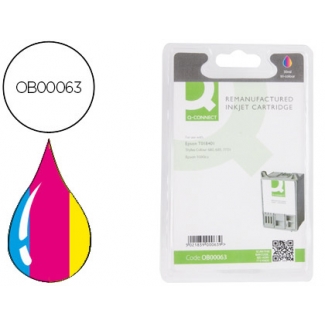 Cartucho de tinta Q-Connect compatible Epson stylus color 680/685 color, 37ml.