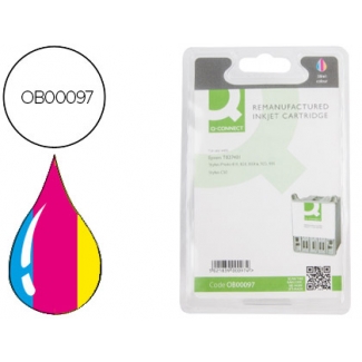 Cartucho de tinta Q-Connect compatible Epson stylus photo 810/930/925/935 color 46ml.
