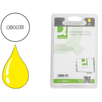 Cartucho de tinta Q-Connect compatible Epson stylus photo R200 r220 r300 r320 r340 rx500 rx600 rx620 rx640 amarillo