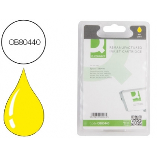Cartucho de tinta Q-Connect compatible Epson stylus photo R265/R360 rx560 amarillo