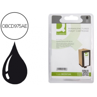 Cartucho de tinta Q-Connect compatible Hp 920xl negro 1200 páginas